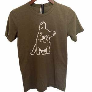 Bella+Canvas French Bulldog Graphic T-Shirt 0056